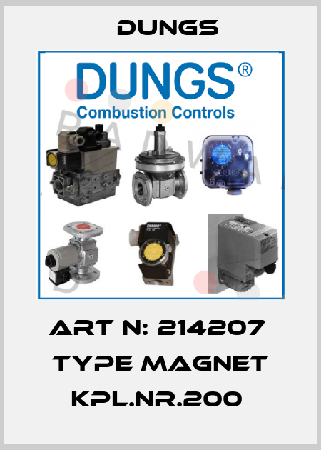 ART N: 214207  Type Magnet kpl.Nr.200  Dungs