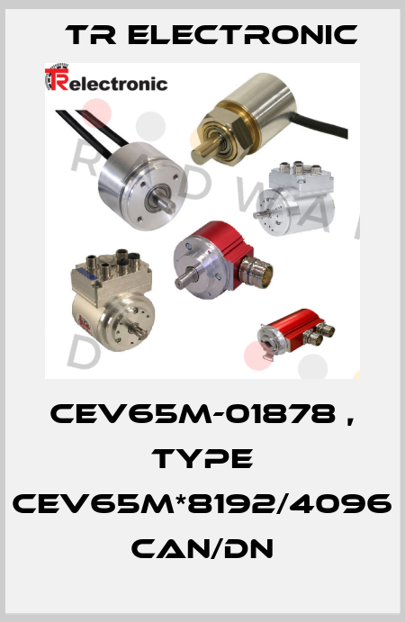 CEV65M-01878 , type CEV65M*8192/4096 CAN/DN TR Electronic