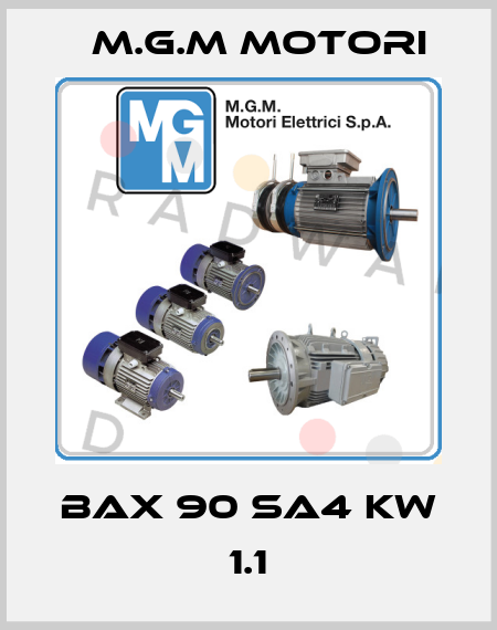 BAX 90 SA4 kw 1.1 M.G.M MOTORI