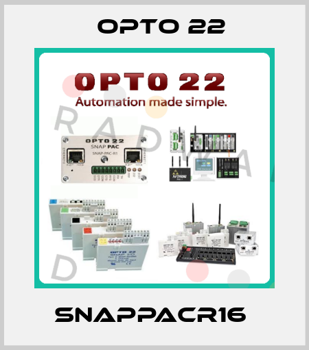 SNAPPACR16  Opto 22