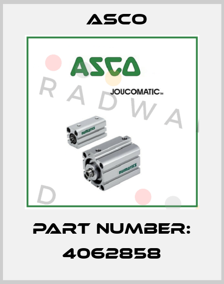 Part number: 4062858 Asco