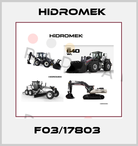 F03/17803  Hidromek