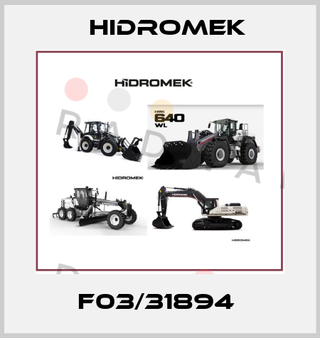 F03/31894  Hidromek