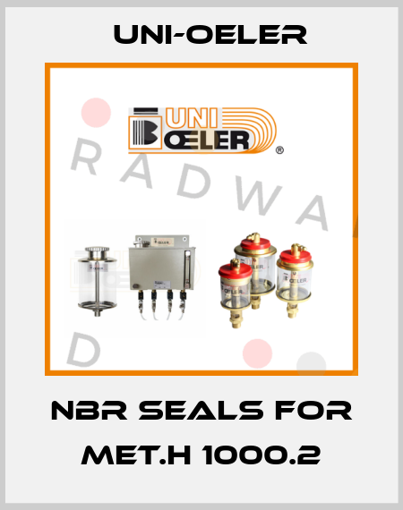 NBR seals for MET.H 1000.2 Uni-Oeler