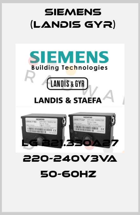 LG B21.330A27 220-240V3VA 50-60HZ  Siemens (Landis Gyr)