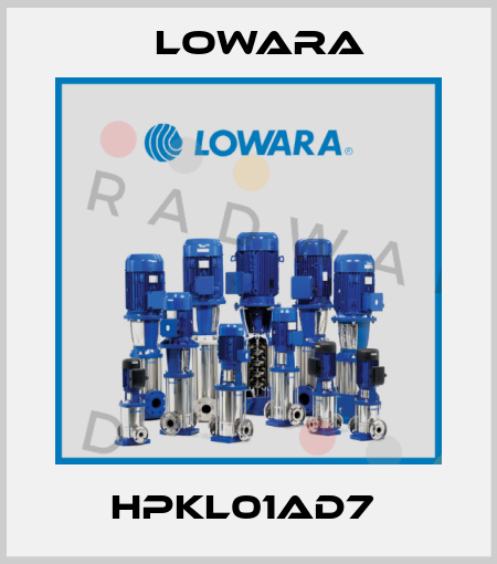 HPKL01AD7  Lowara
