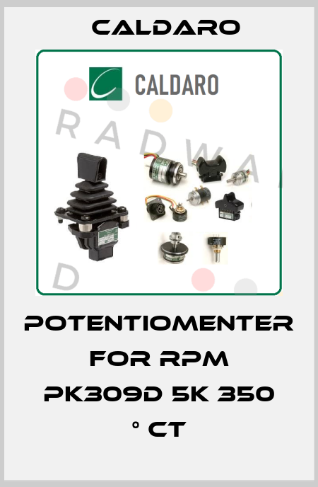 POTENTIOMENTER FOR RPM PK309d 5K 350 ° CT Caldaro