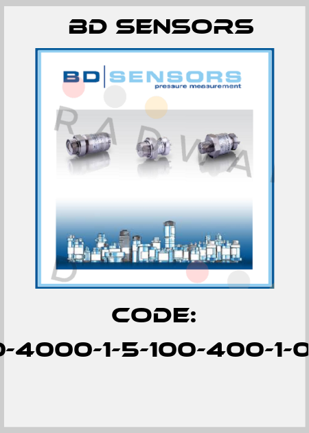 Code: 100-4000-1-5-100-400-1-000  Bd Sensors