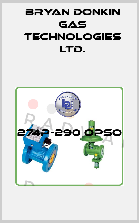274P-290 OPSO  Bryan Donkin Gas Technologies Ltd.