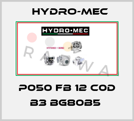 P050 FB 12 C0D B3 BG80B5  Hydro-Mec