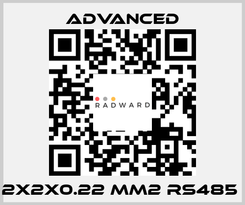2X2X0.22 mm2 RS485  Advanced