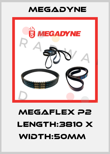 megaflex P2 length:3810 x width:50mm   Megadyne