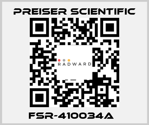 FSR-410034A   Preiser Scientific