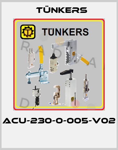 ACU-230-0-005-V02  Tünkers