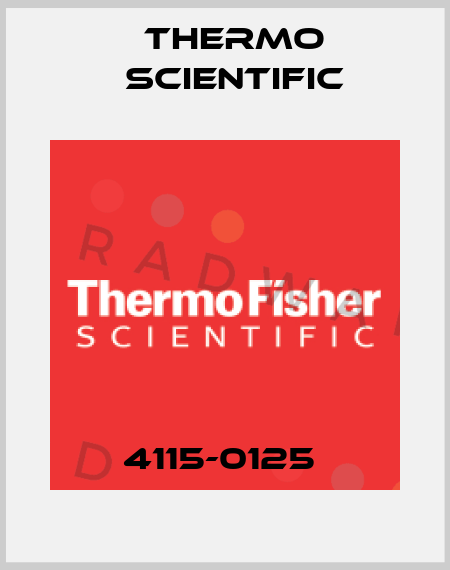4115-0125  Thermo Scientific