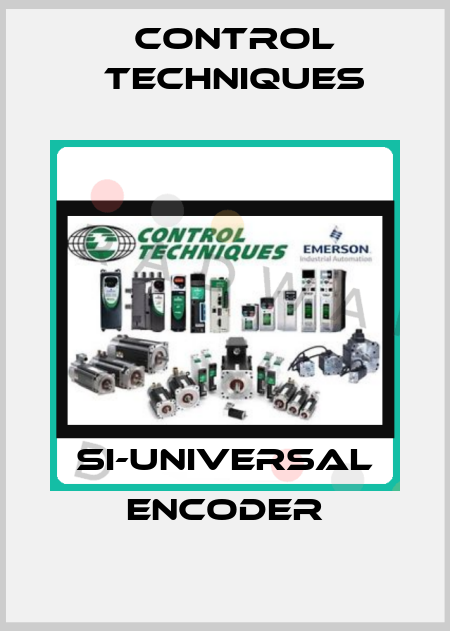SI-Universal Encoder Control Techniques
