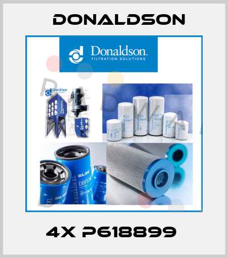 4x P618899  Donaldson