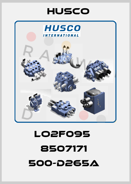 LO2F095   8507171  500-D265A  Husco