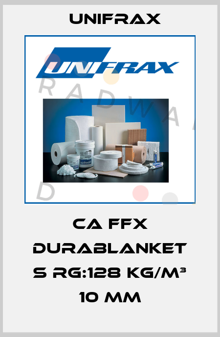 CA FFX DURABLANKET S RG:128 KG/M³ 10 MM Unifrax