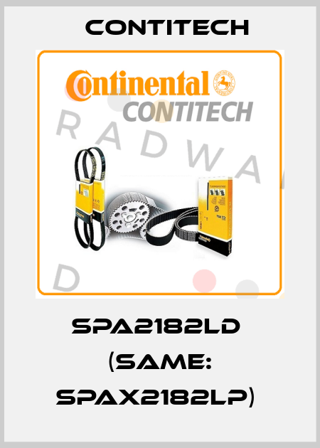 SPA2182Ld  (same: SPAx2182Lp)  Contitech