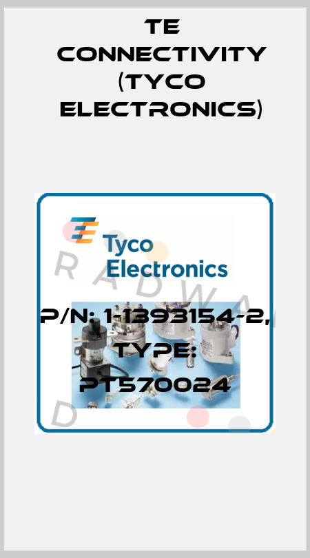 P/N: 1-1393154-2, Type: PT570024 TE Connectivity (Tyco Electronics)