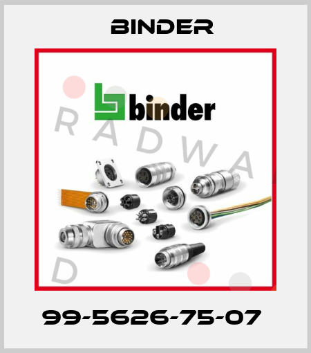 99-5626-75-07  Binder