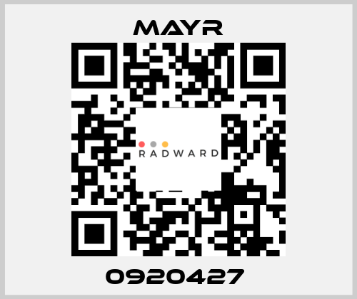 0920427  Mayr