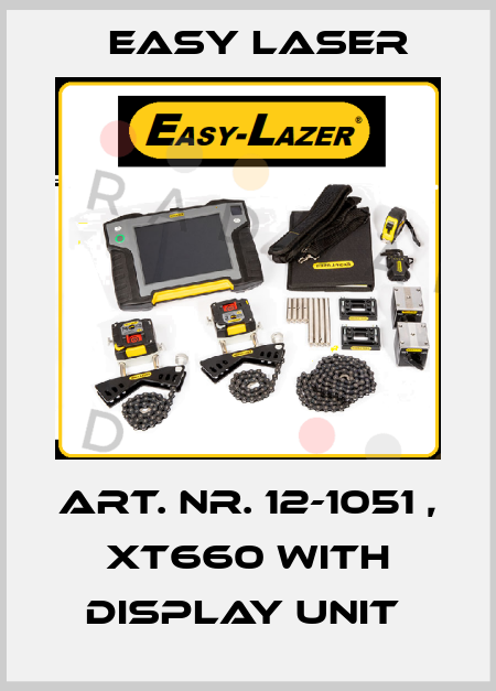 Art. Nr. 12-1051 , XT660 with Display unit  Easy Laser