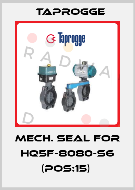 Mech. seal for HQ5F-8080-S6 (Pos:15)  Taprogge