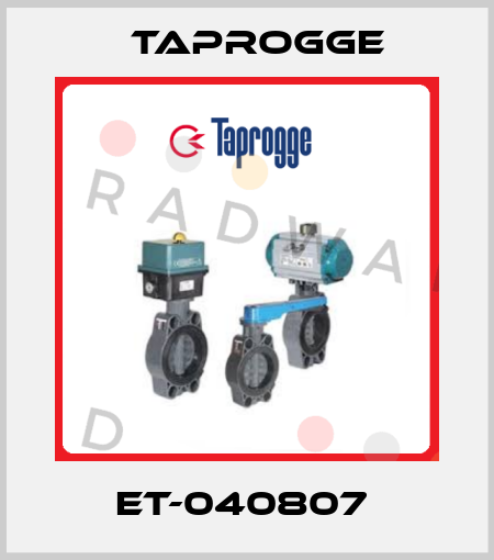 ET-040807  Taprogge