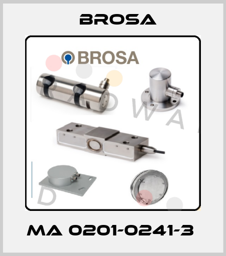 MA 0201-0241-3  Brosa