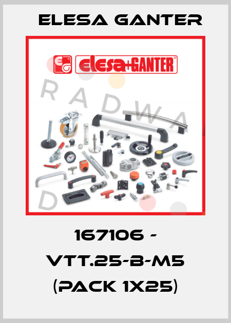 167106 - VTT.25-B-M5 (pack 1x25) Elesa Ganter