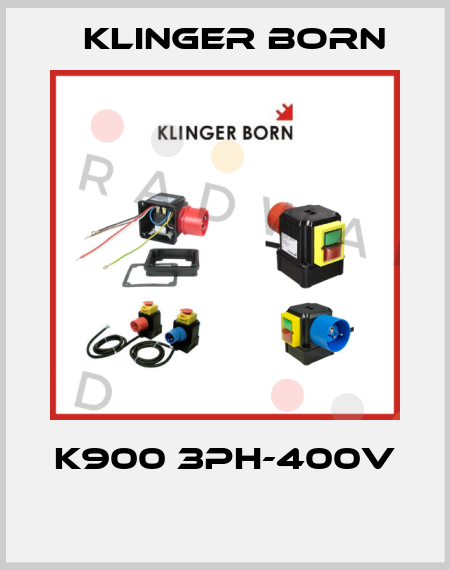 K900 3Ph-400V  Klinger Born