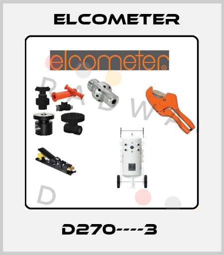 D270----3  Elcometer