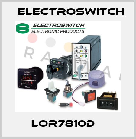 LOR7810D    Electroswitch