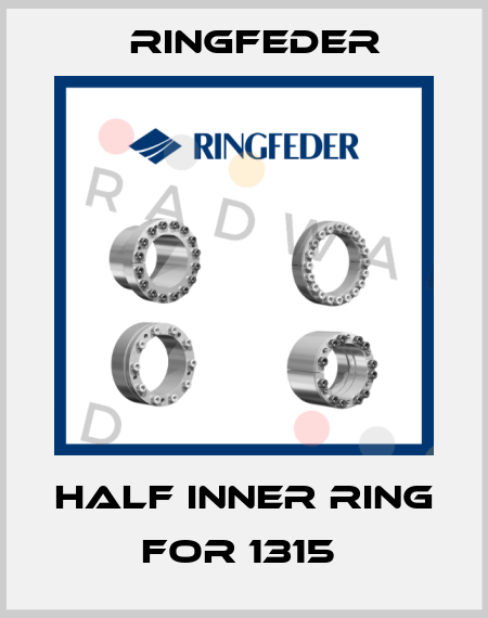 half inner ring for 1315  Ringfeder