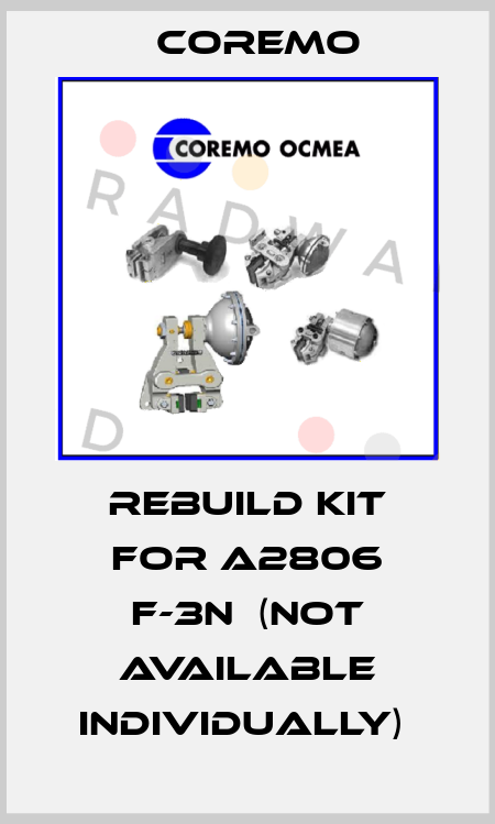 rebuild kit for A2806 F-3N  (not available individually)  Coremo