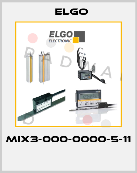 MIX3-000-0000-5-11  Elgo