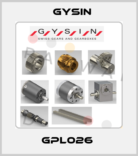 GPL026  Gysin
