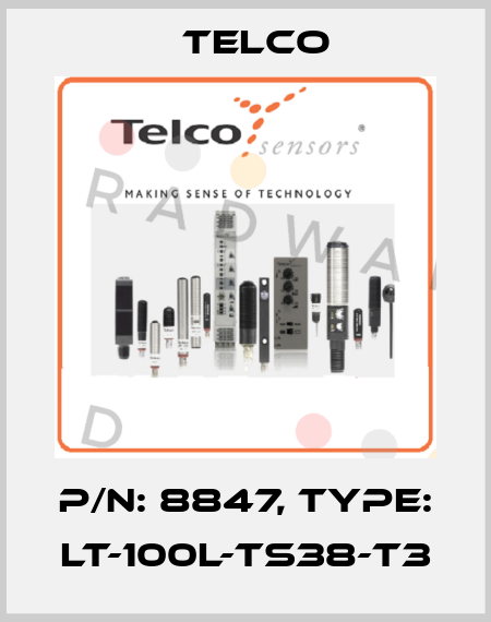 p/n: 8847, Type: LT-100L-TS38-T3 Telco