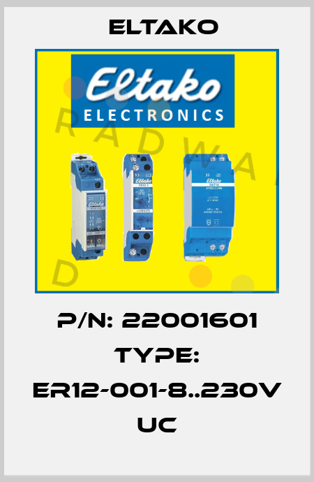 P/N: 22001601 Type: ER12-001-8..230V UC Eltako