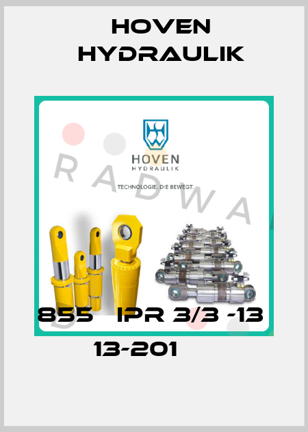 855   IPR 3/3 -13  13-201      Hoven Hydraulik