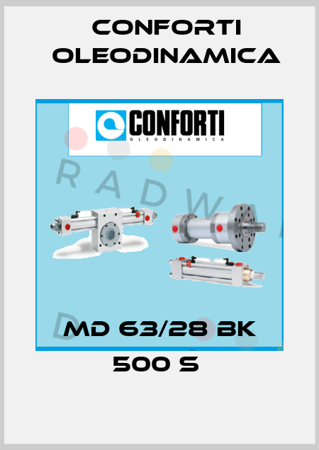 MD 63/28 BK 500 S  Conforti Oleodinamica
