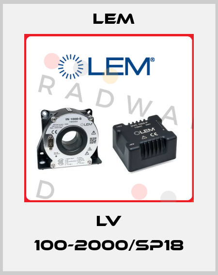 LV 100-2000/SP18 Lem