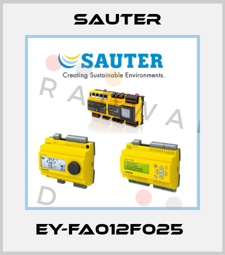 EY-FA012F025  Sauter
