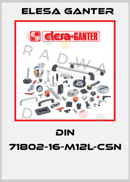 DIN 71802-16-M12L-CSN  Elesa Ganter