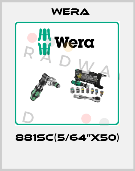 881SC(5/64"X50)  Wera
