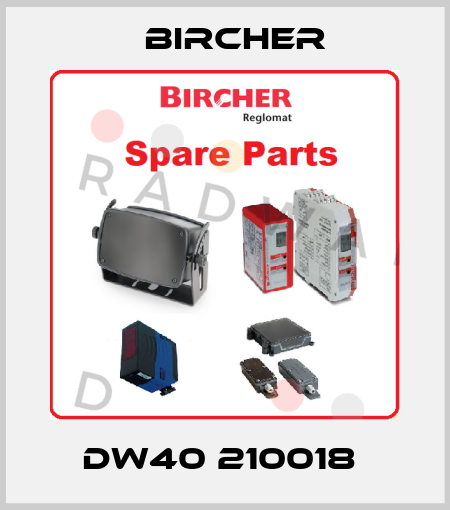 DW40 210018  Bircher