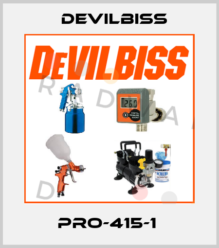 PRO-415-1  Devilbiss