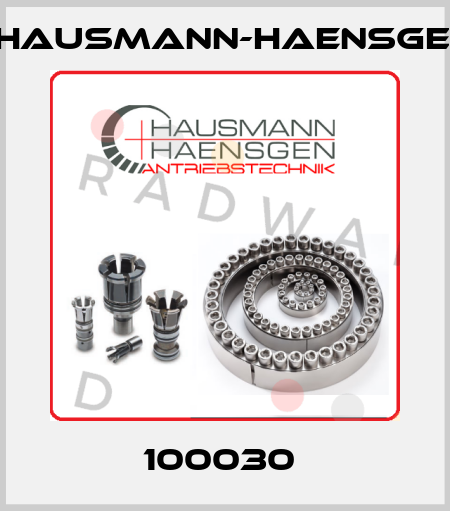 100030  Hausmann-Haensgen